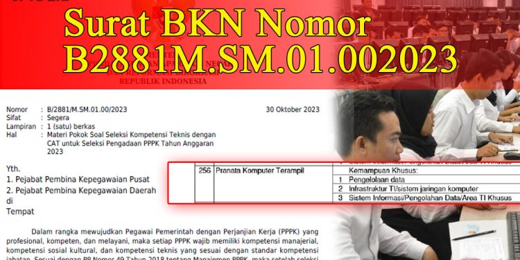 Materi Pokok seleksi kompetensi