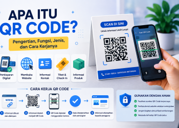 Ilustrasi apa itu QR Code dan cara kerjanya