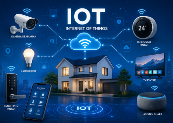 Ilustrasi apa itu Internet of Things dan perangkat IoT