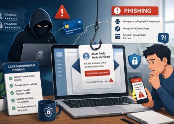 Ilustrasi phishing dan cara menghindarinya