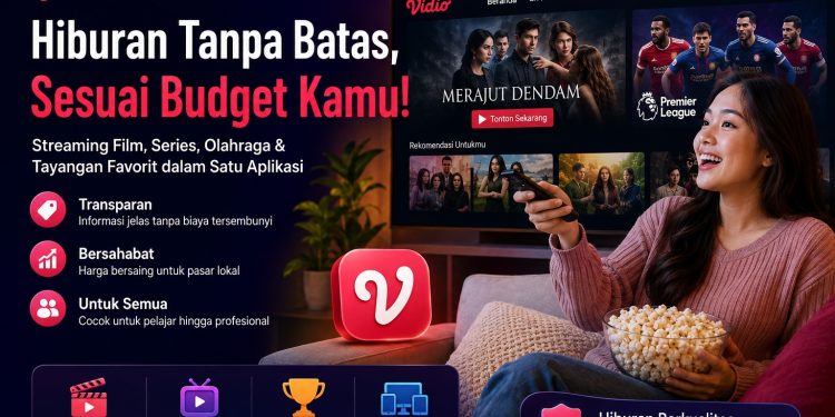 Rincian Harga Paket Vidio Terbaru